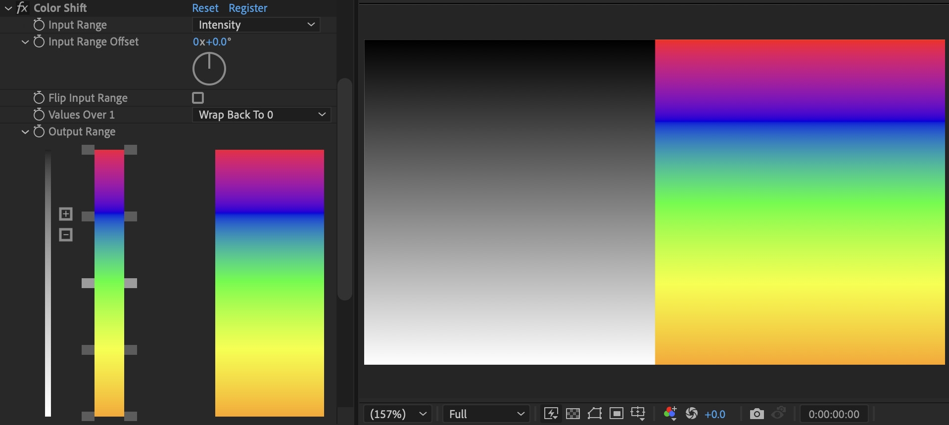 Color Shift V1.0.3 for After Effects 视频颜色渐变映射插件