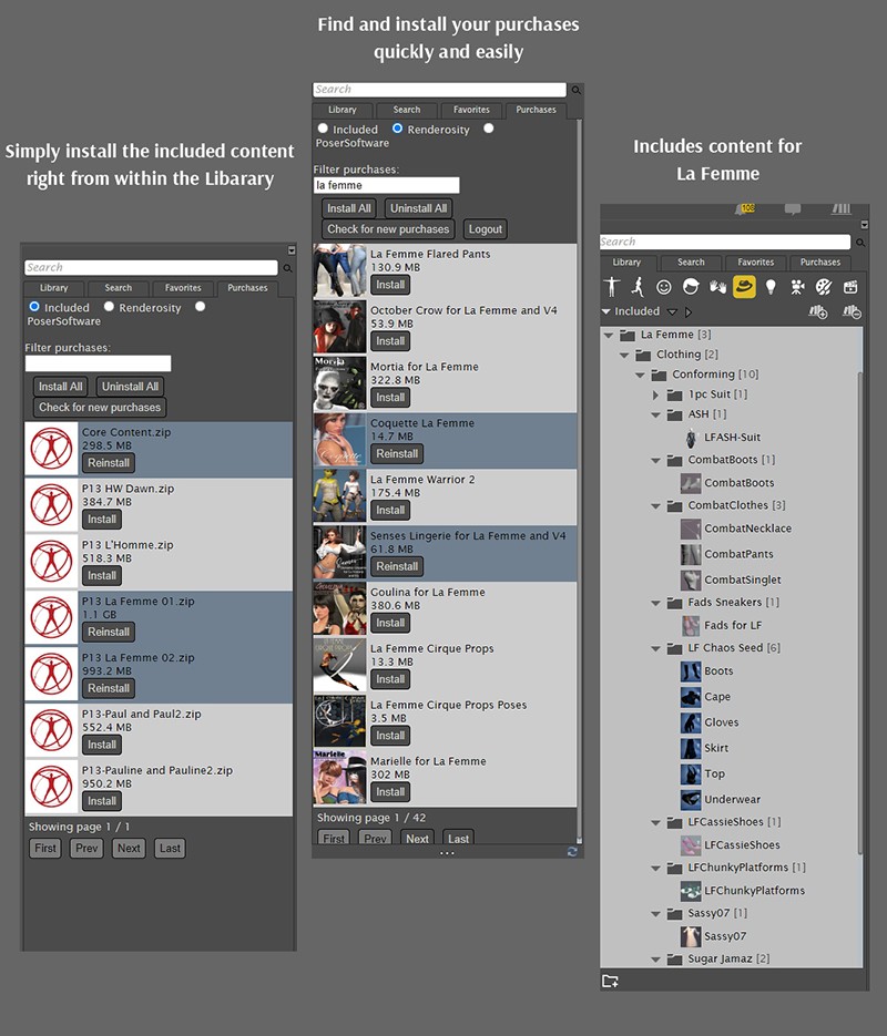 Smith Micro Poser Pro 13.3.1041 三维人体动画渲染软件