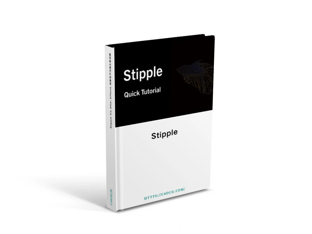 Stipple V1.0.3 fro After Effects 抽象粒子元素汇聚动画