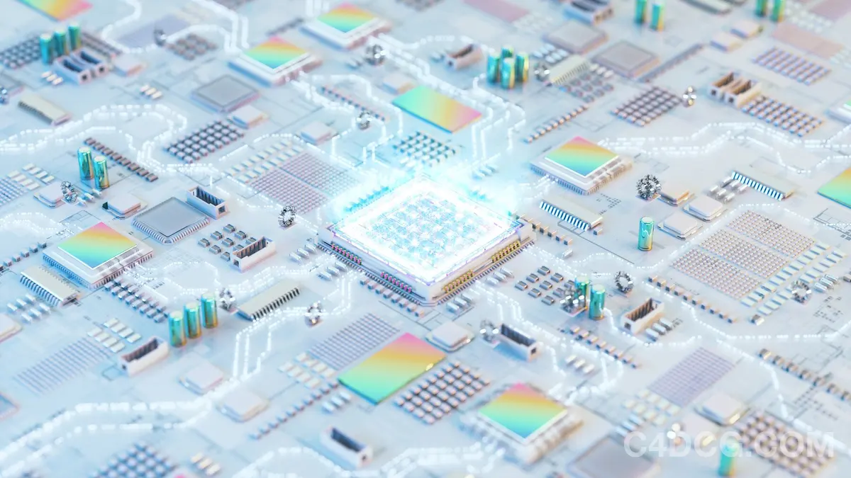 Motherboard Builder Kit v1 电脑处理器元器件模型预设