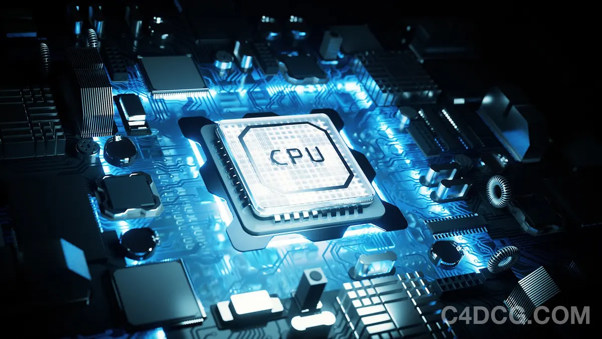 Motherboard Builder Kit v1 电脑处理器元器件模型预设