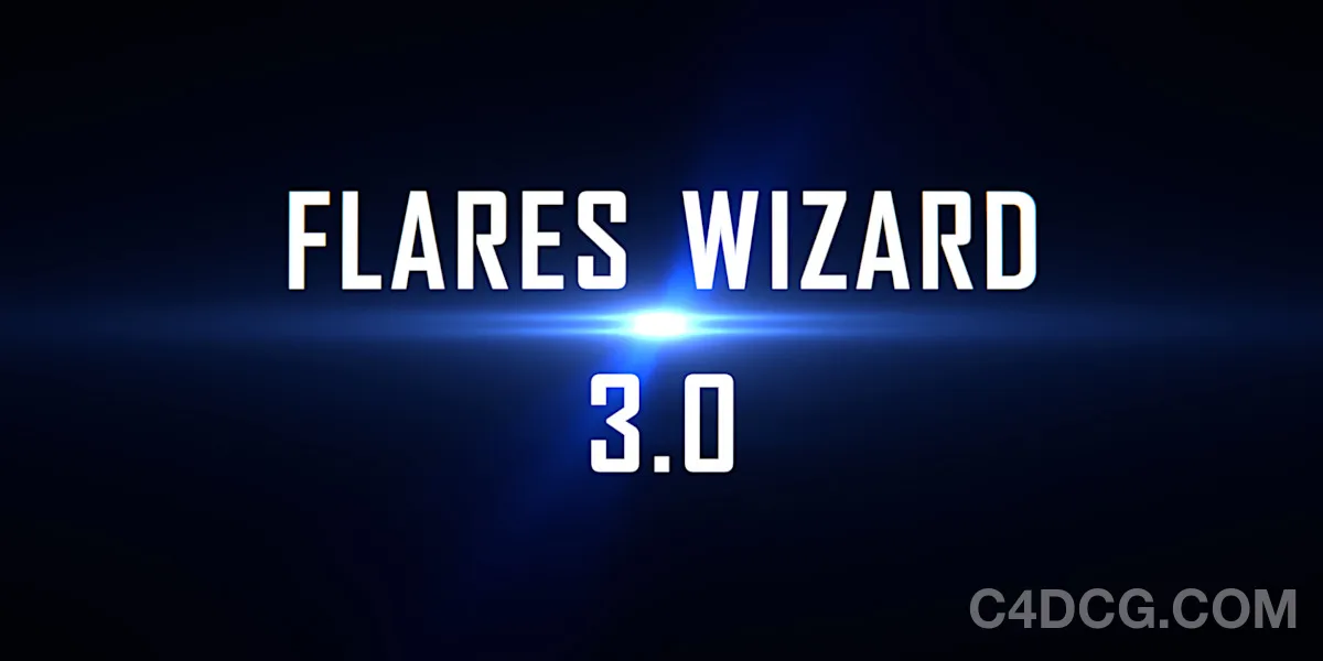 Flares Wizard V3.1.1 for Blender Glow preset plugin