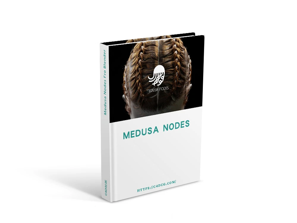 Medusa Nodes v1.0.5 Beta Fro Blender 程序化头发生成插件