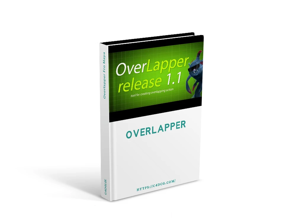 Overlapper V1.1.2 For Maya 2016-2024 摆动缓冲插件