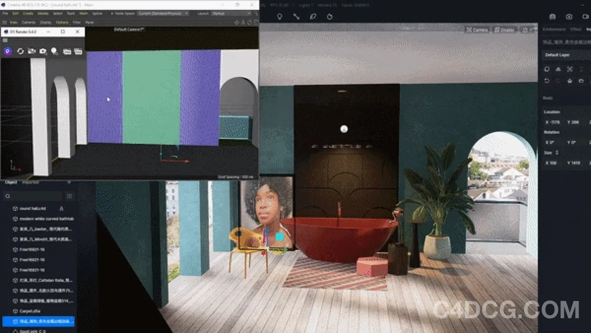 DLSS 3技术助力 D5实时渲染器成为全球首个软件！高效沉浸式设计体验来啦！