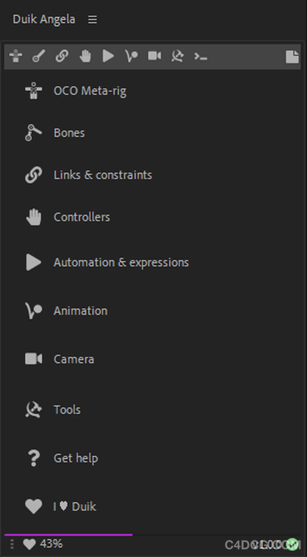 Duik Angela V17.1.18 2D Character Binding Script Download