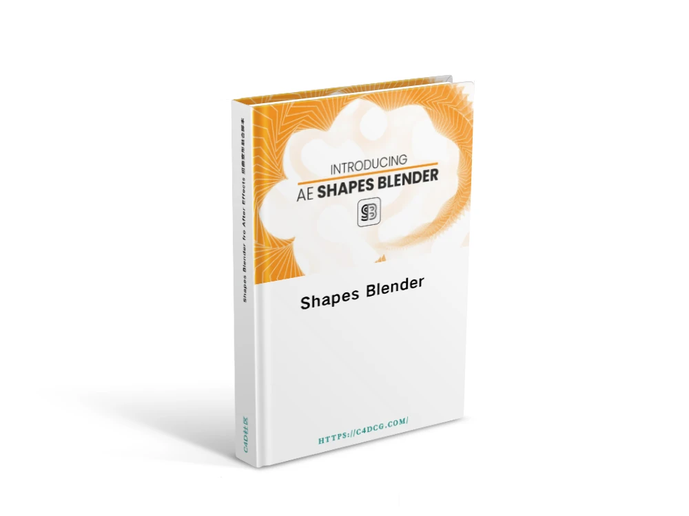 AE Shapes Blender v1.2.0 fro After Effects 扭曲变形融合脚本