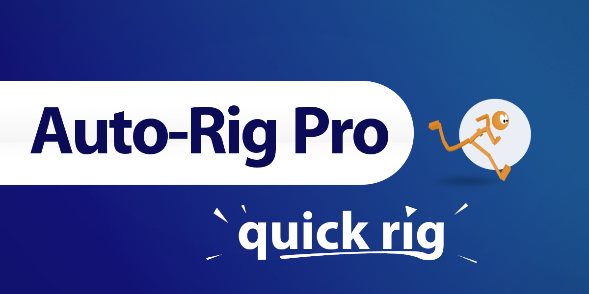 Quick Rig v1.26.46 Fro Blender 智能快速绑定插件 Auto-Rig Pro 扩展包