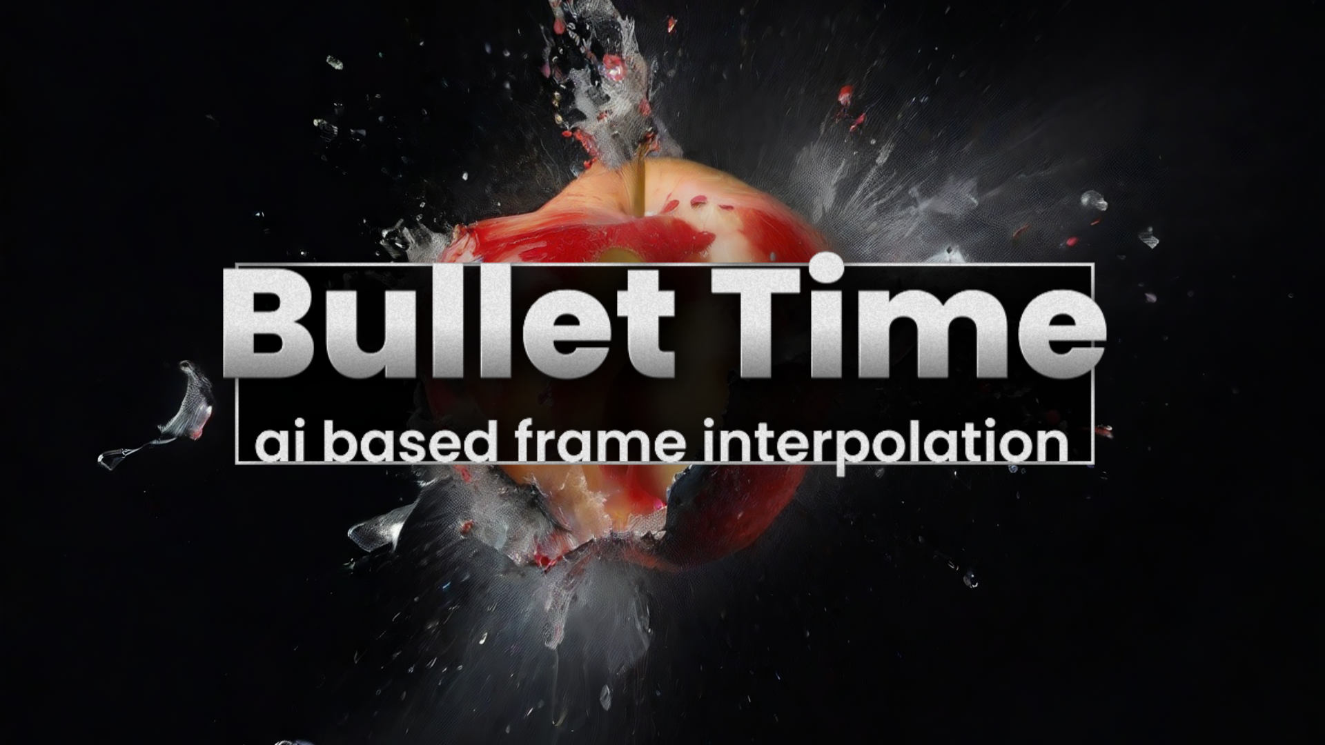 Bullet Time v1.2.23 Fro After Effects AI 双帧时间慢动作插件