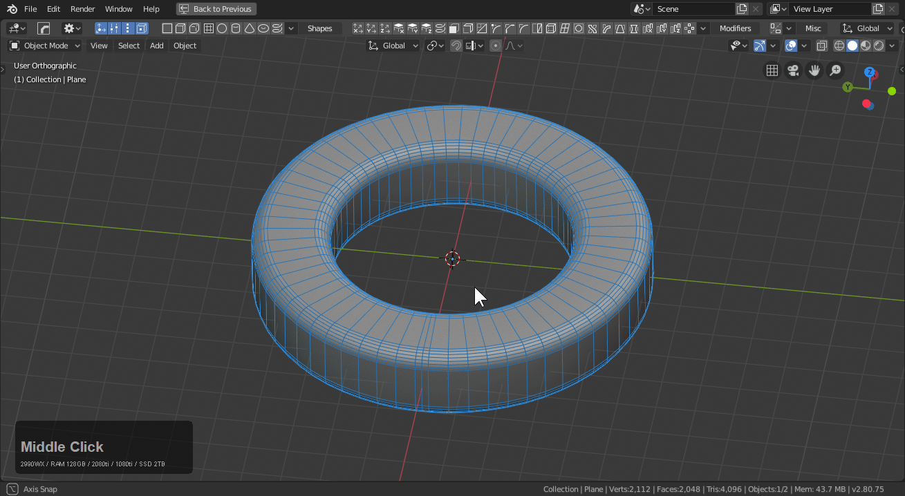 HardOps 0.9.88.7.11 fro Blender 硬表面建模插件