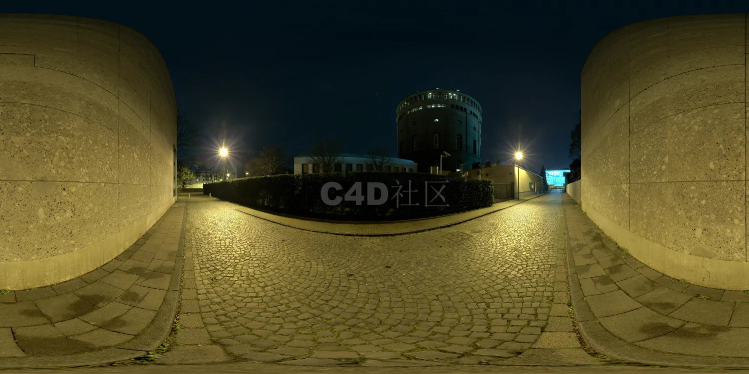 夜景下的建筑 HDR 贴图 23-12-03 (2)