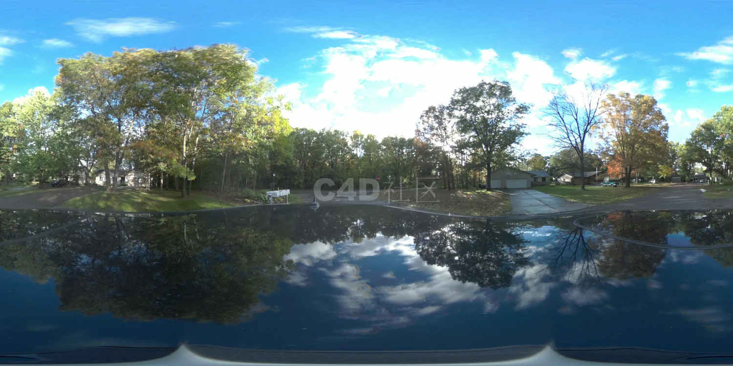 Fall_Neighborhood_On_Car