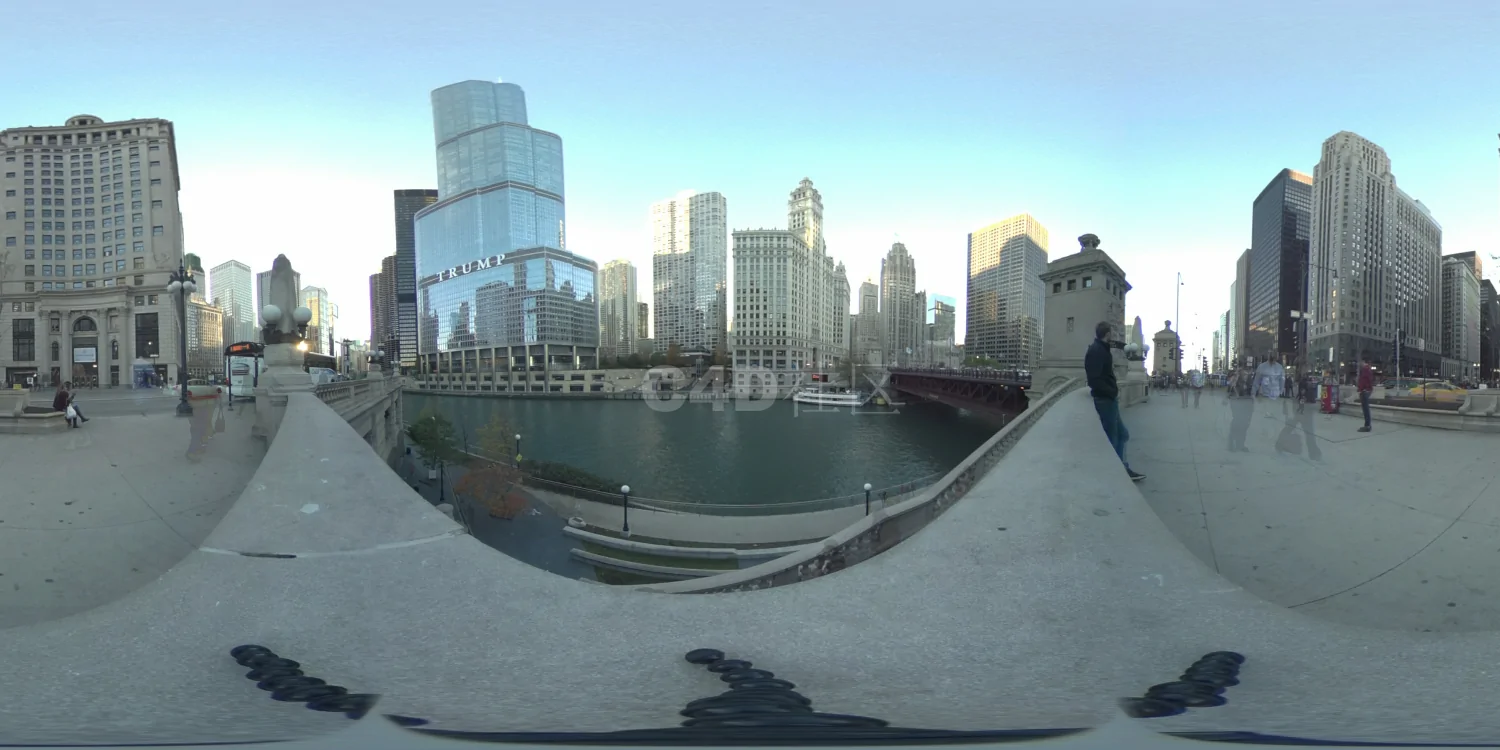 Chicago_Skyline_River