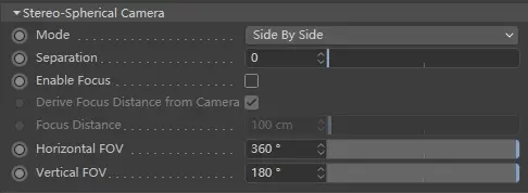 Redshift 设置：摄像机标签