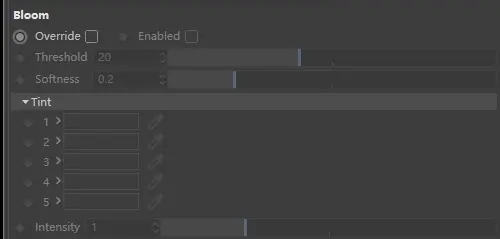 Redshift 设置：摄像机标签