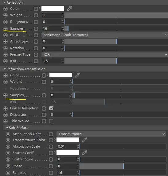 Redshift 渲染设置：如何正确的设置Redshift采样