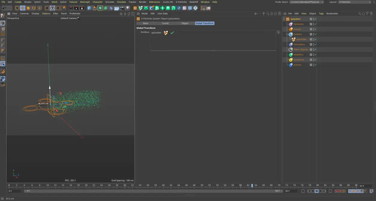 X-particles 使用文档：xpSystem