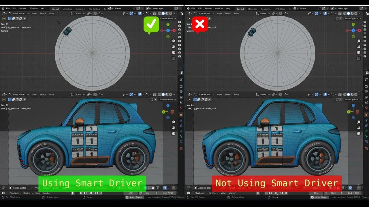 Vehicle Rig Factory Plus V4.5.34 fro Blender 交通工具汽车绑定插件