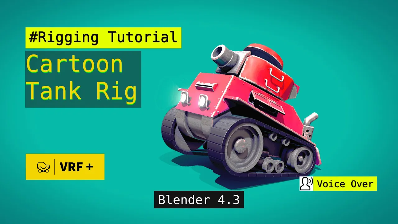 Vehicle Rig Factory Plus V4.5.34 fro Blender 交通工具汽车绑定插件