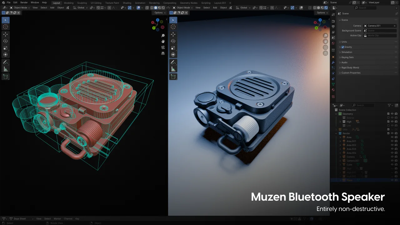 Add on ND 1.48.0 fro blender 非破坏性建模插件