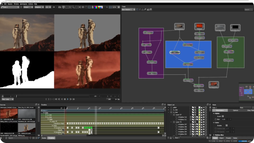 BorisFX Silhouette 2025.5.2 跟踪抠像合成软件