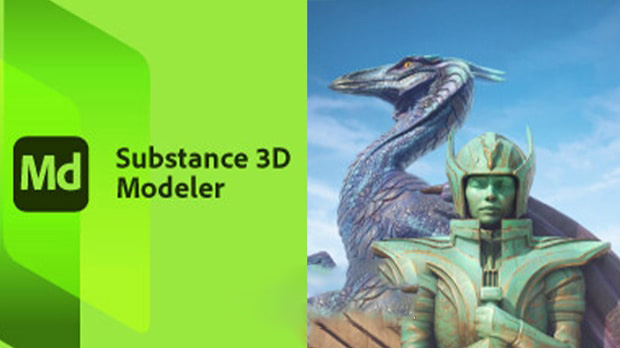 Adobe Substance 3D Modeler 1.22.4 三维场景搭建软件
