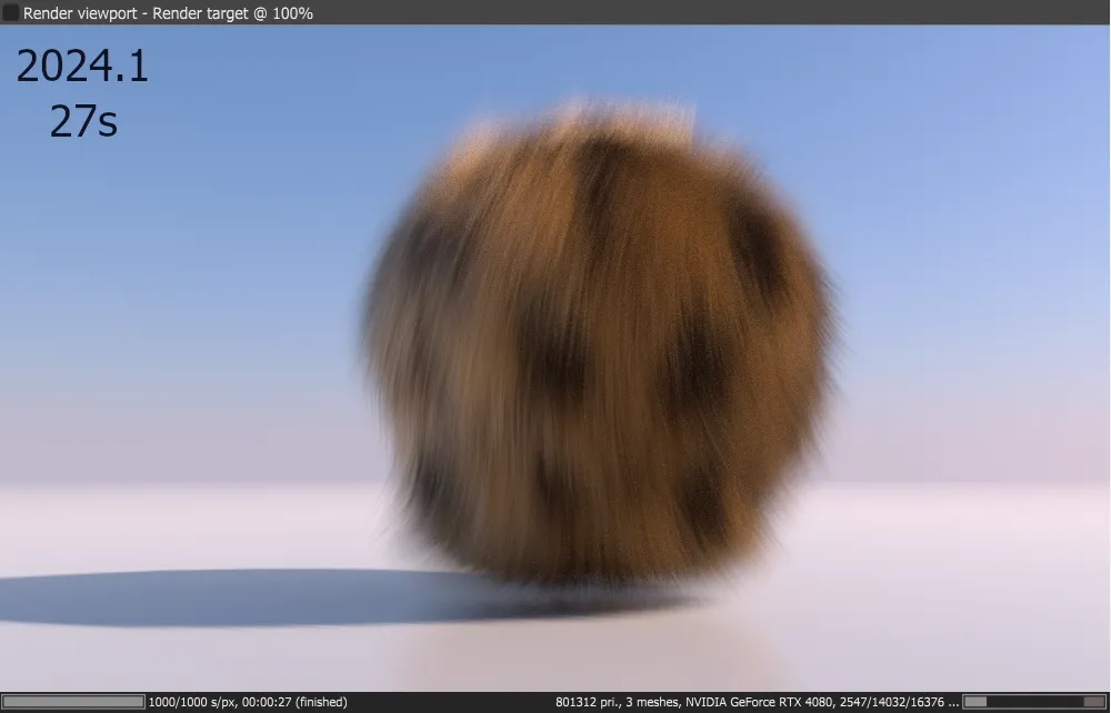 Octane 2024稳定版来了！更少的内存，更好的性能！即将加入AI生成和贴花功能。