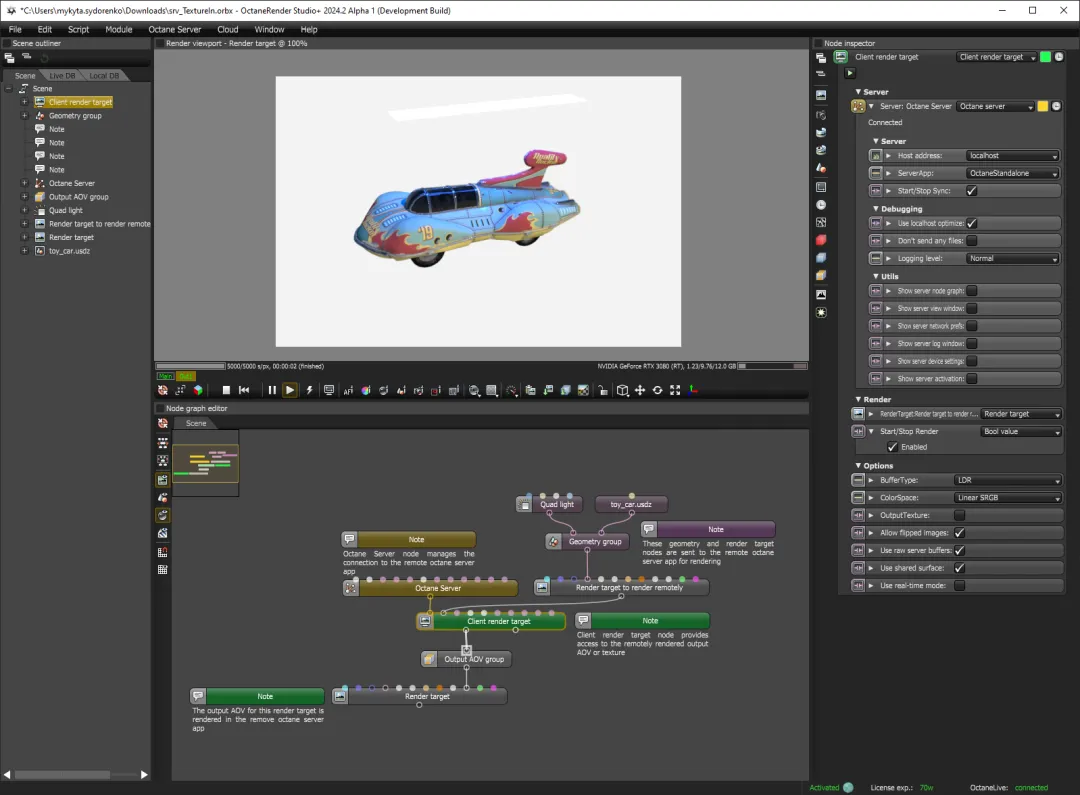 Octane 2024稳定版来了！更少的内存，更好的性能！即将加入AI生成和贴花功能。