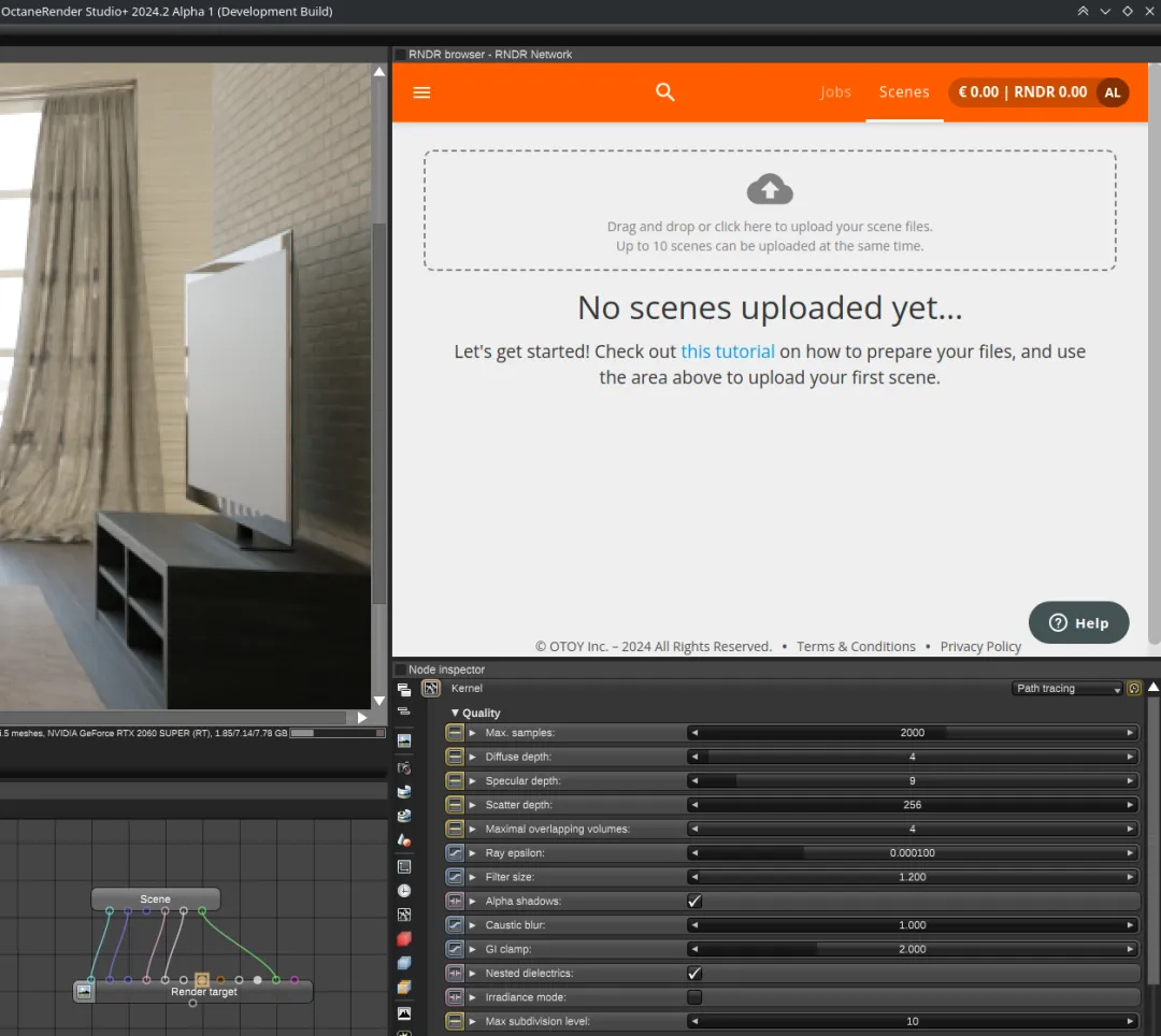 Octane 2024稳定版来了！更少的内存，更好的性能！即将加入AI生成和贴花功能。