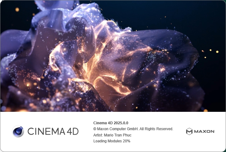 Cinema 4D 2025 安装教程