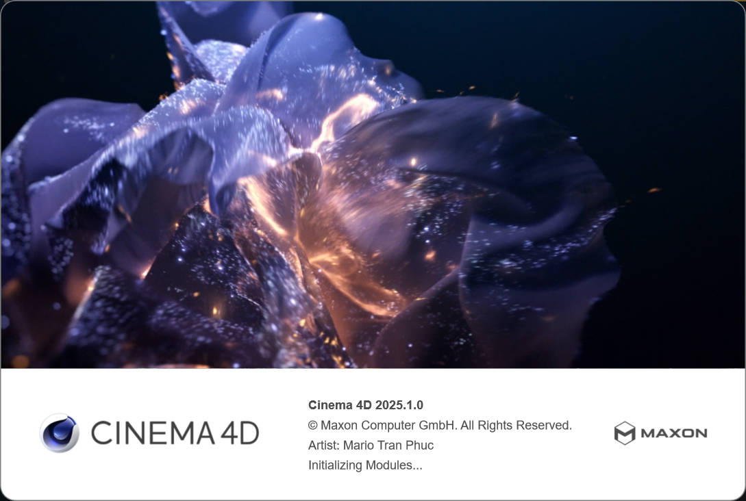 MAXON Cinema 4D Studio 2025.1.0 更新