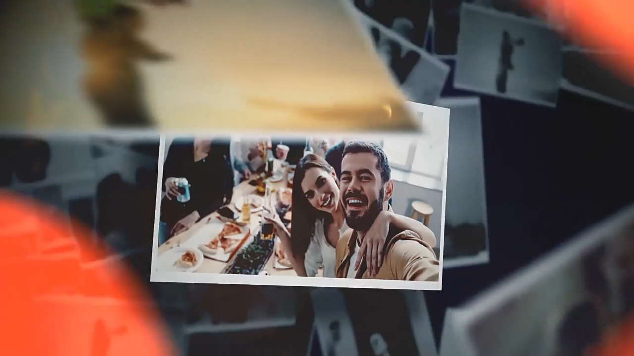 拍立得照片相册展示片头 Intro Opening – Polaroid Dramatic Slideshow 56567340