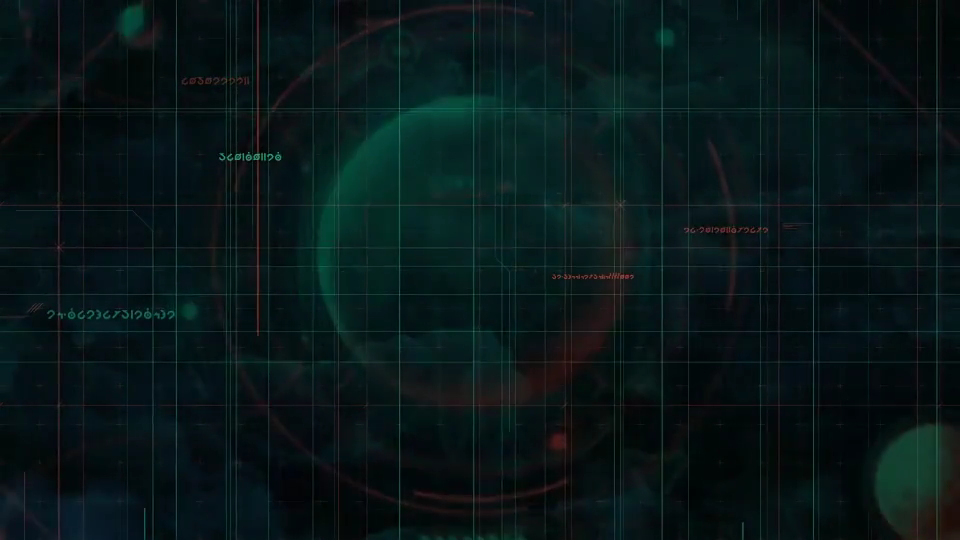 复古科技感元素动画 Sci-fi HUD Elements 45894993