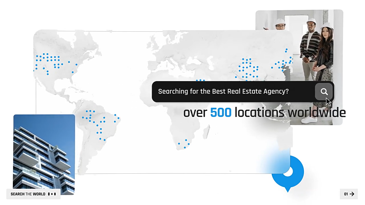 网络科技感查找动画 Search The World 51151345