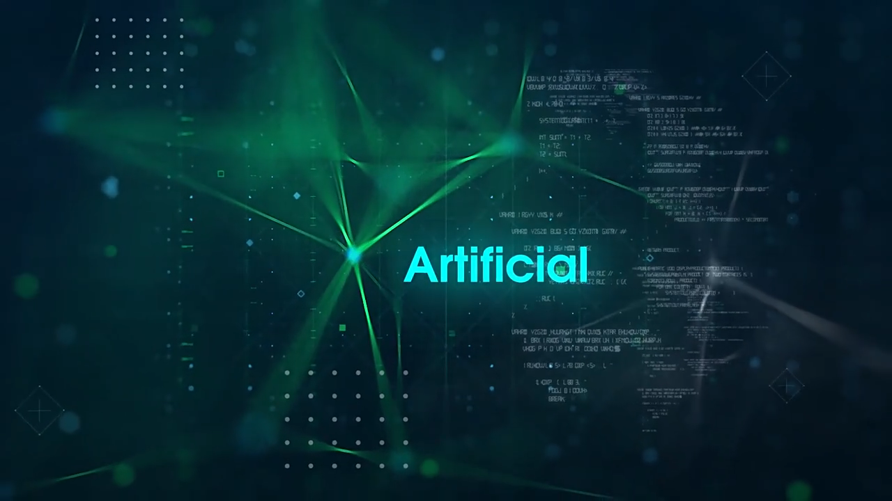 神秘网络科技感片头 Artificial Intelligence Opener 50493919