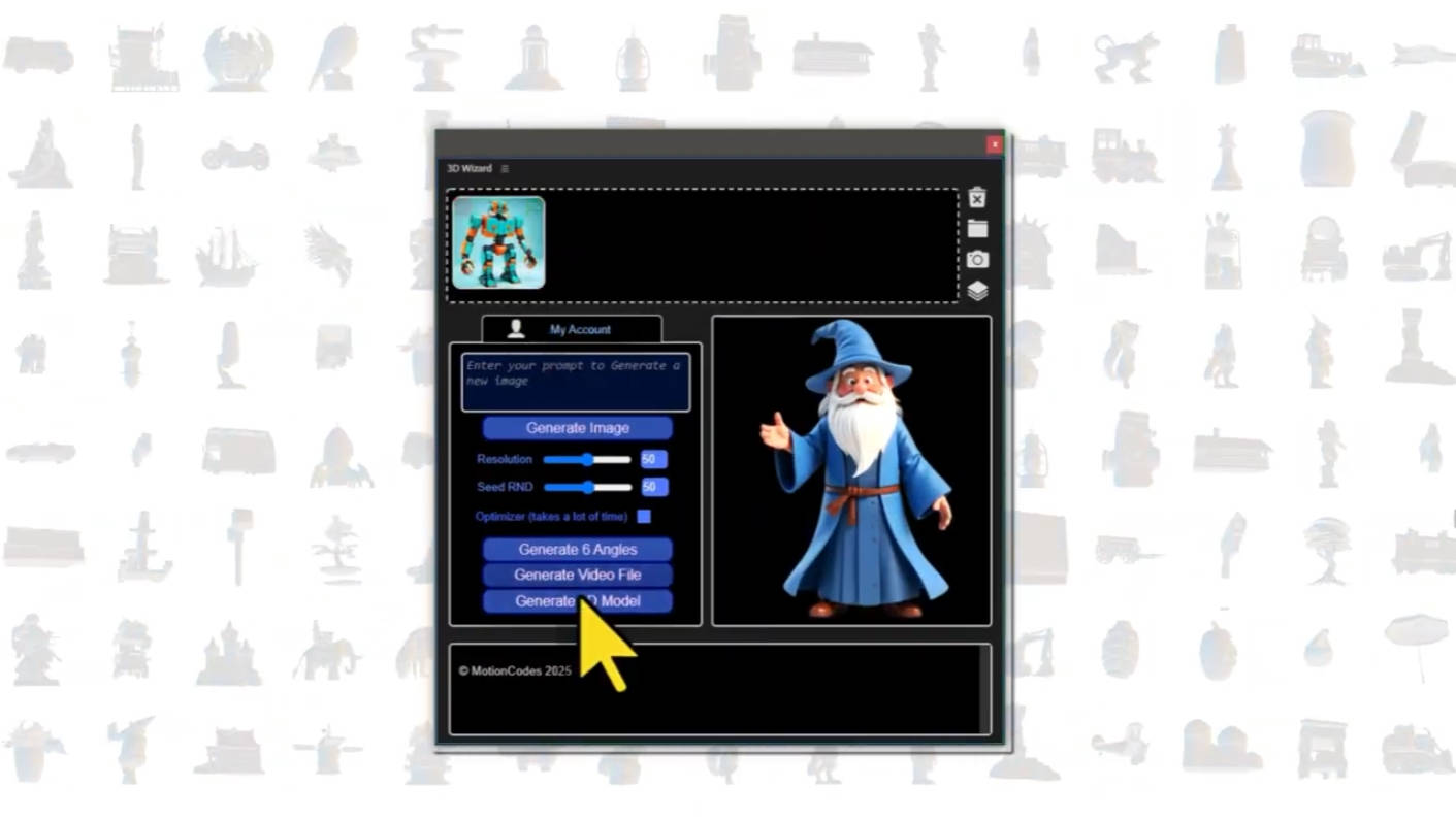 3D Wizard 1.4.6 for After Effects 二维图片转三维模型脚本