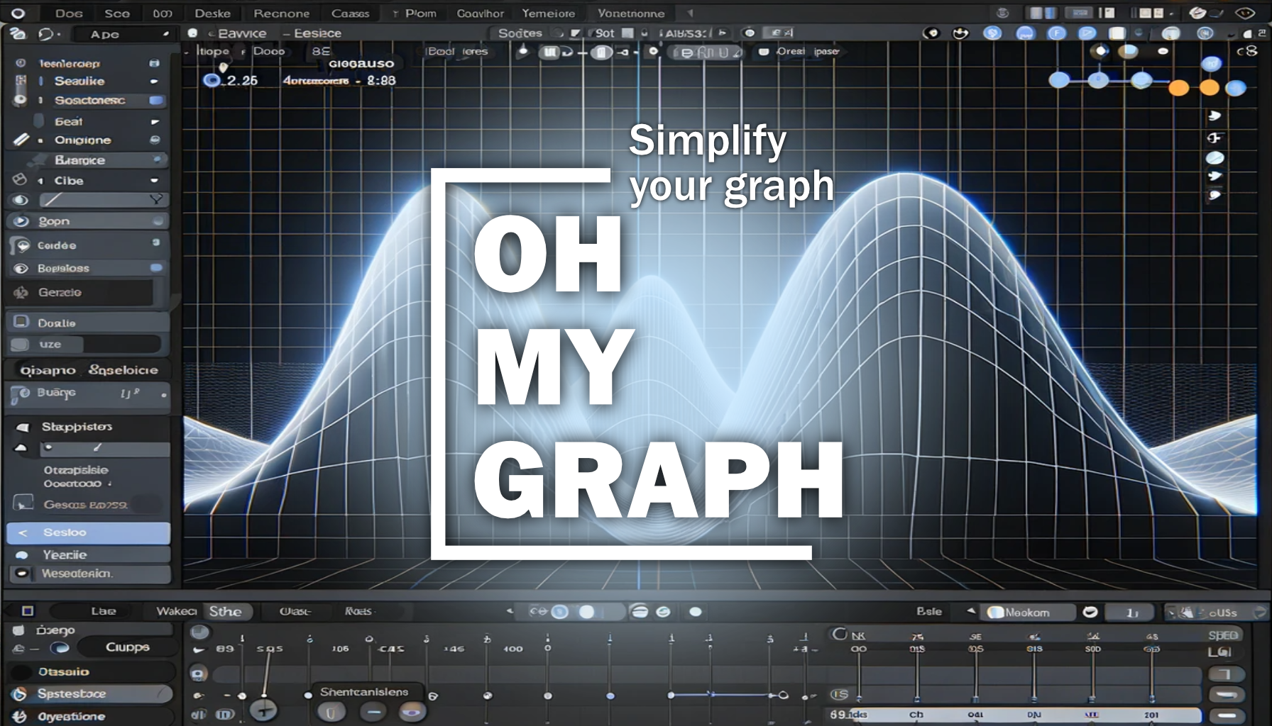 Oh My Graph 2.1.0 for blender 图表编辑器插件