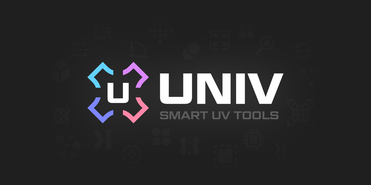 UniV Pro v3.3.6 for blender UV编辑器插件