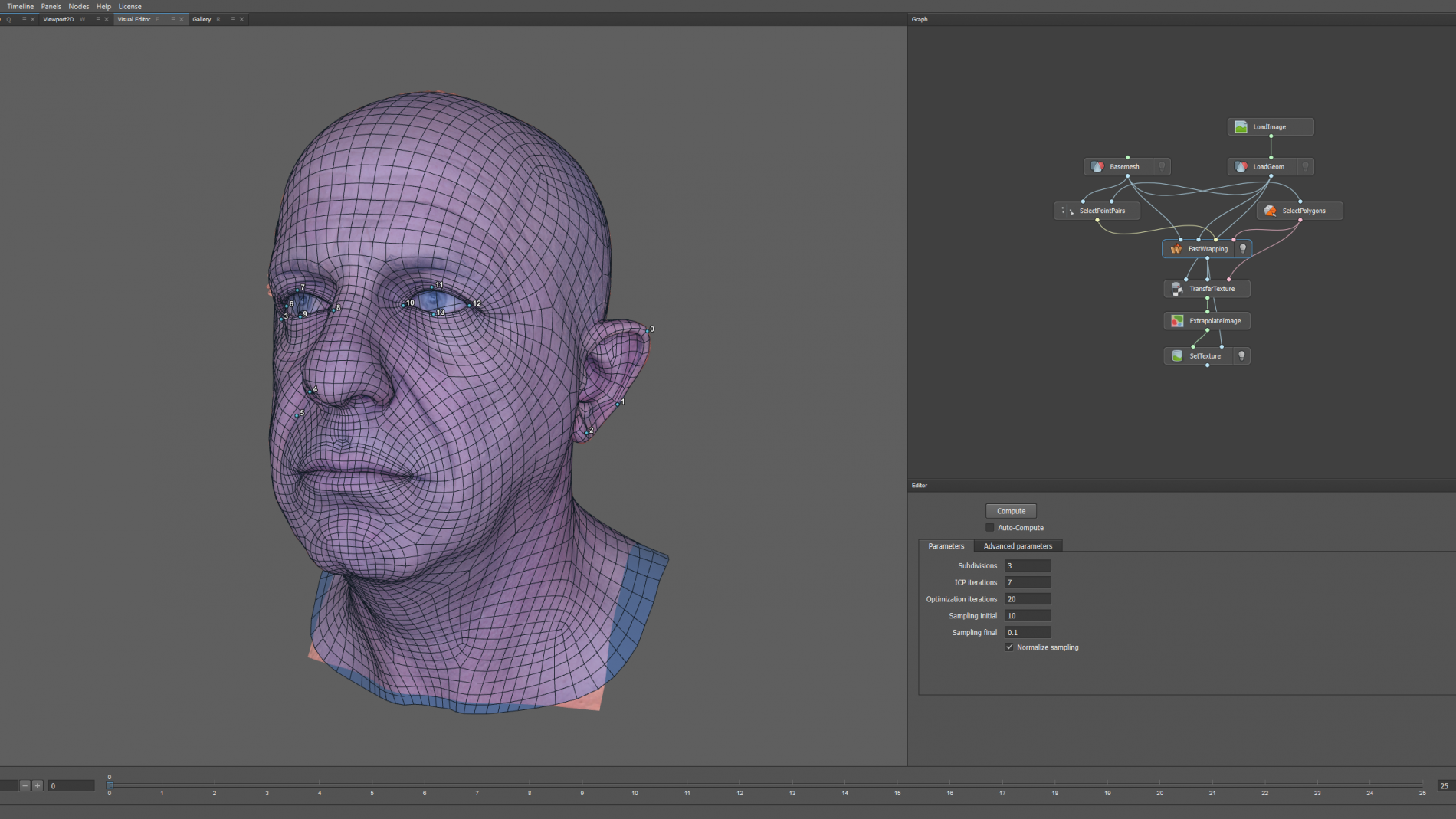 R3DS Faceform Wrap 2025.10.8 三维模型拓扑软件