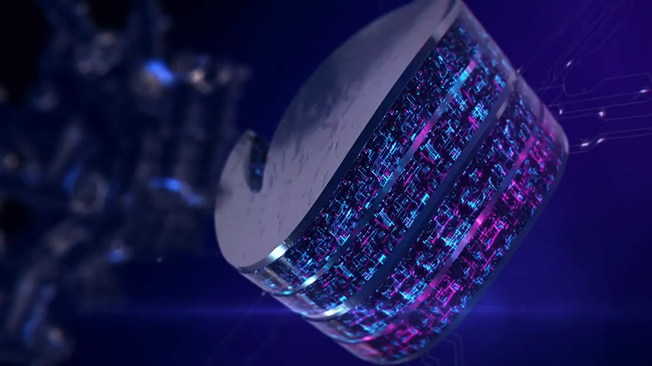 科技感神经网络三维Logo动画 Neural Network 48524550