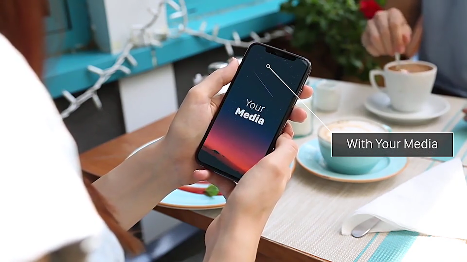 智能手机界面跟踪替换场景展示动画 Smartphone MockUp Kit