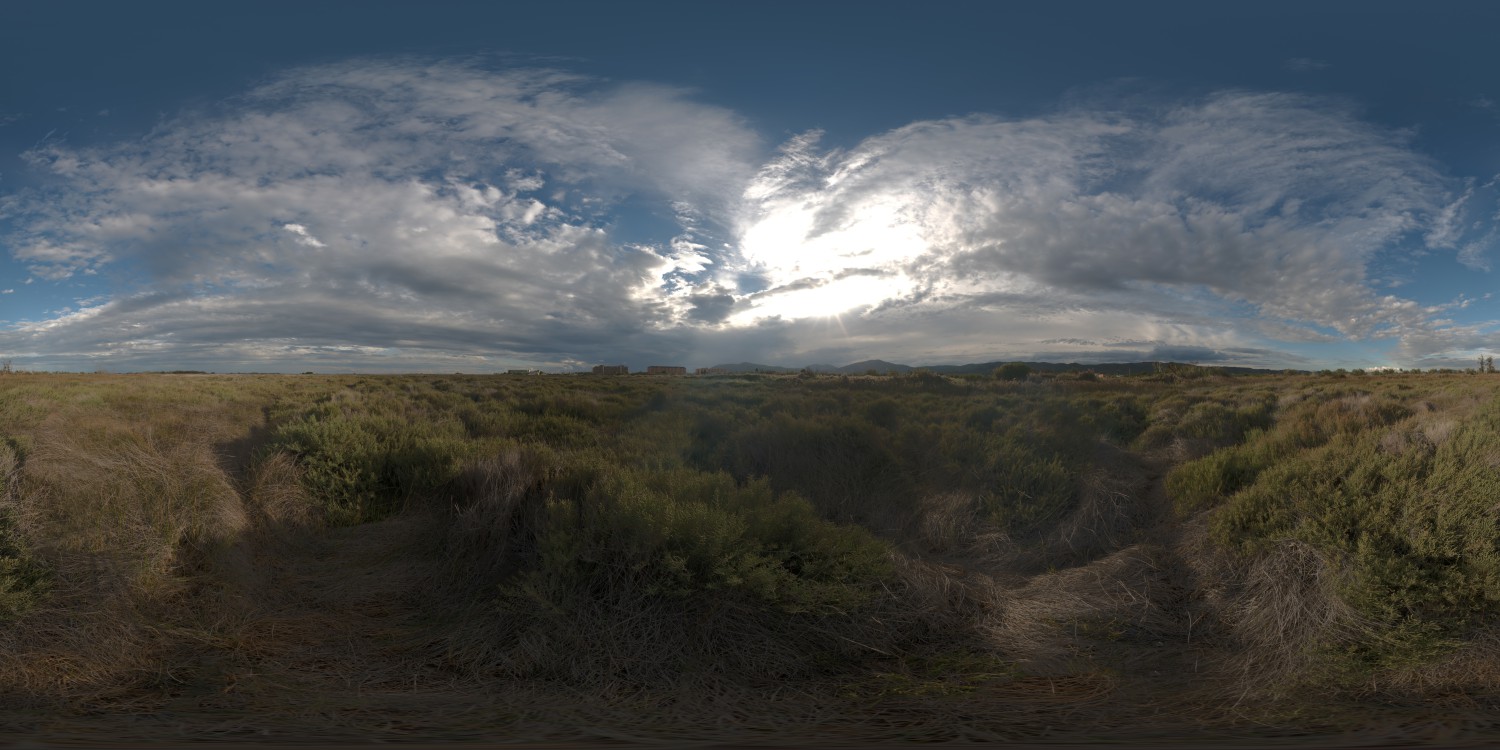 蓝天白云草地HDR天空贴图2025050419