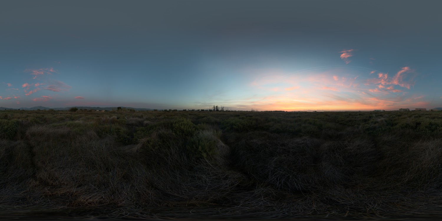 蓝天白云草地HDR天空贴图202505046