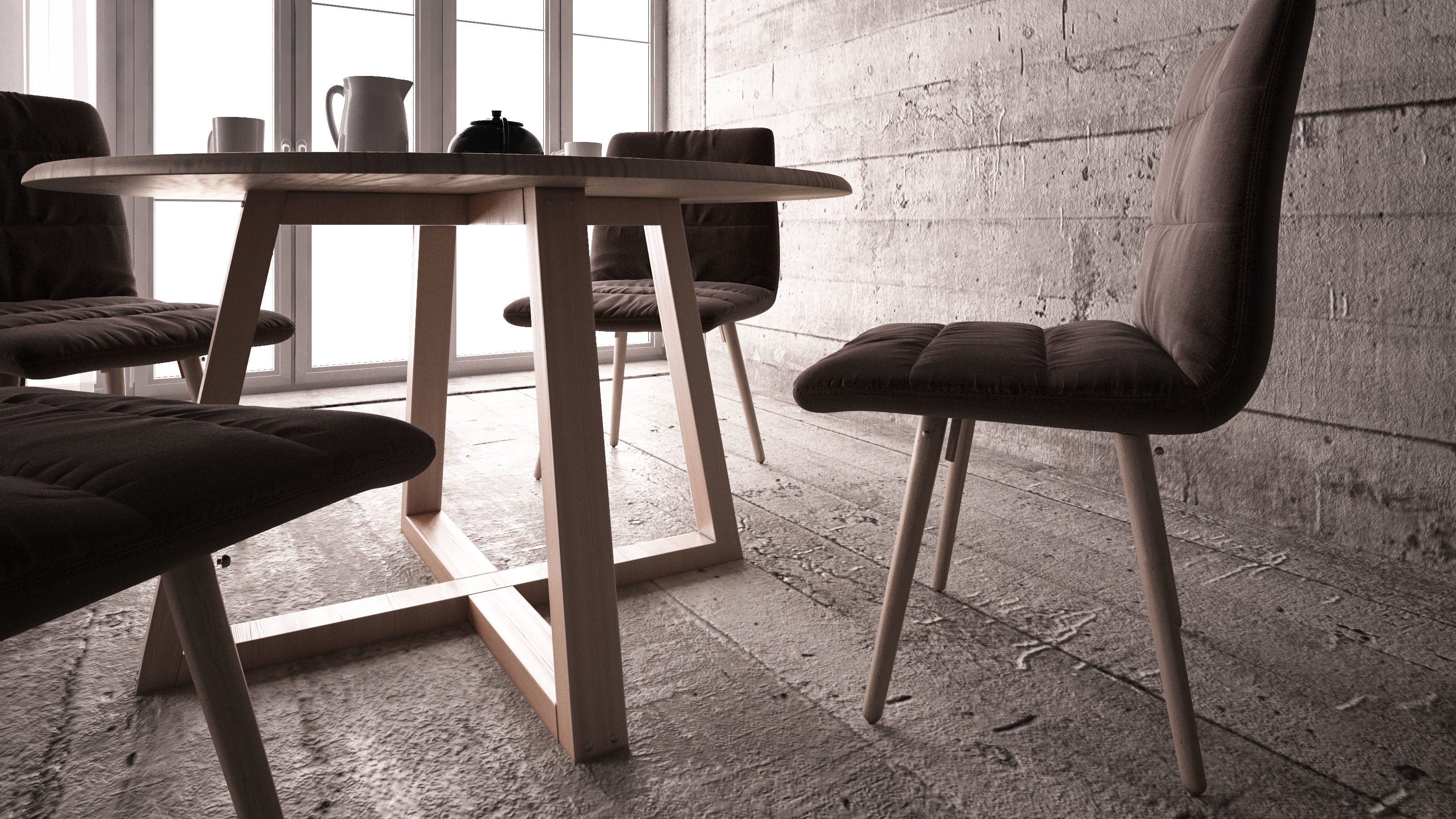 办公居家座椅3D模型-Architectural Models vol 04