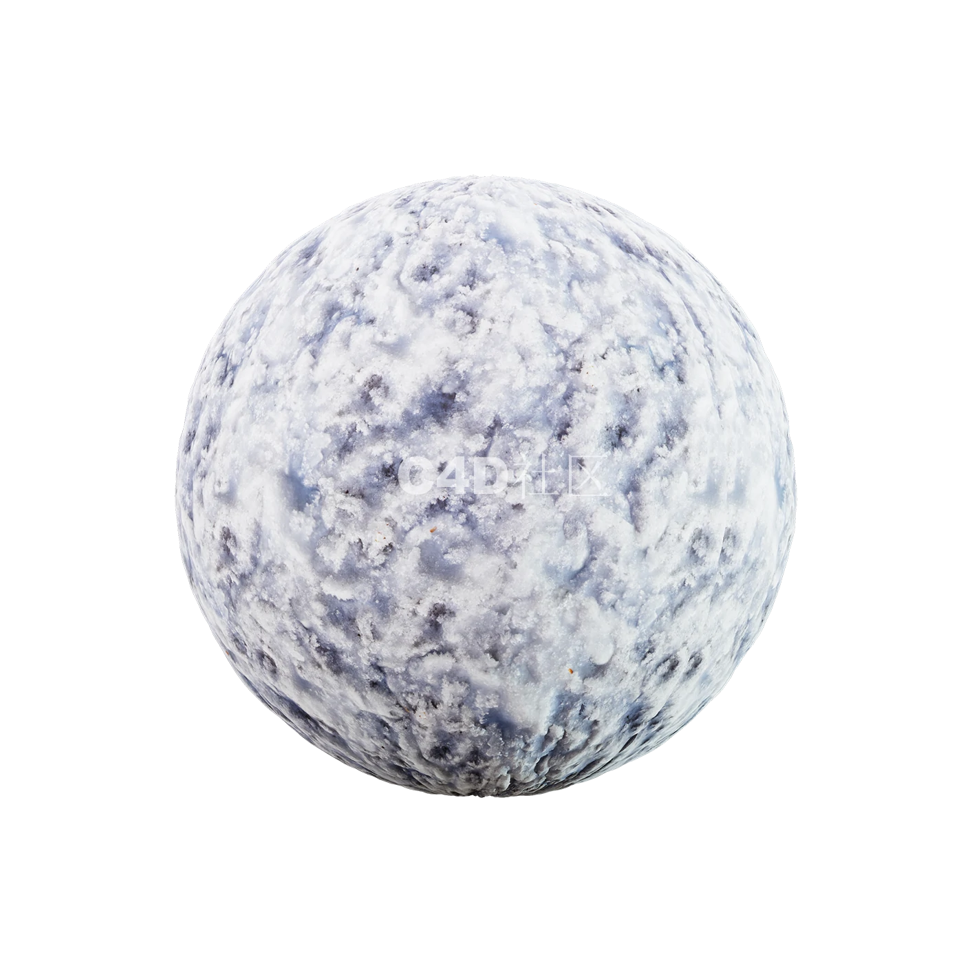 积雪霜冻结冰地面纹理250508009