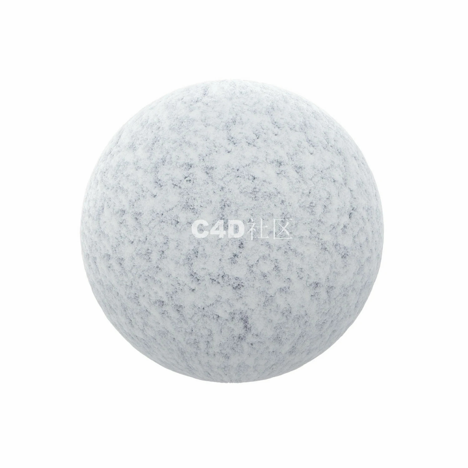 雪的近景 250509075