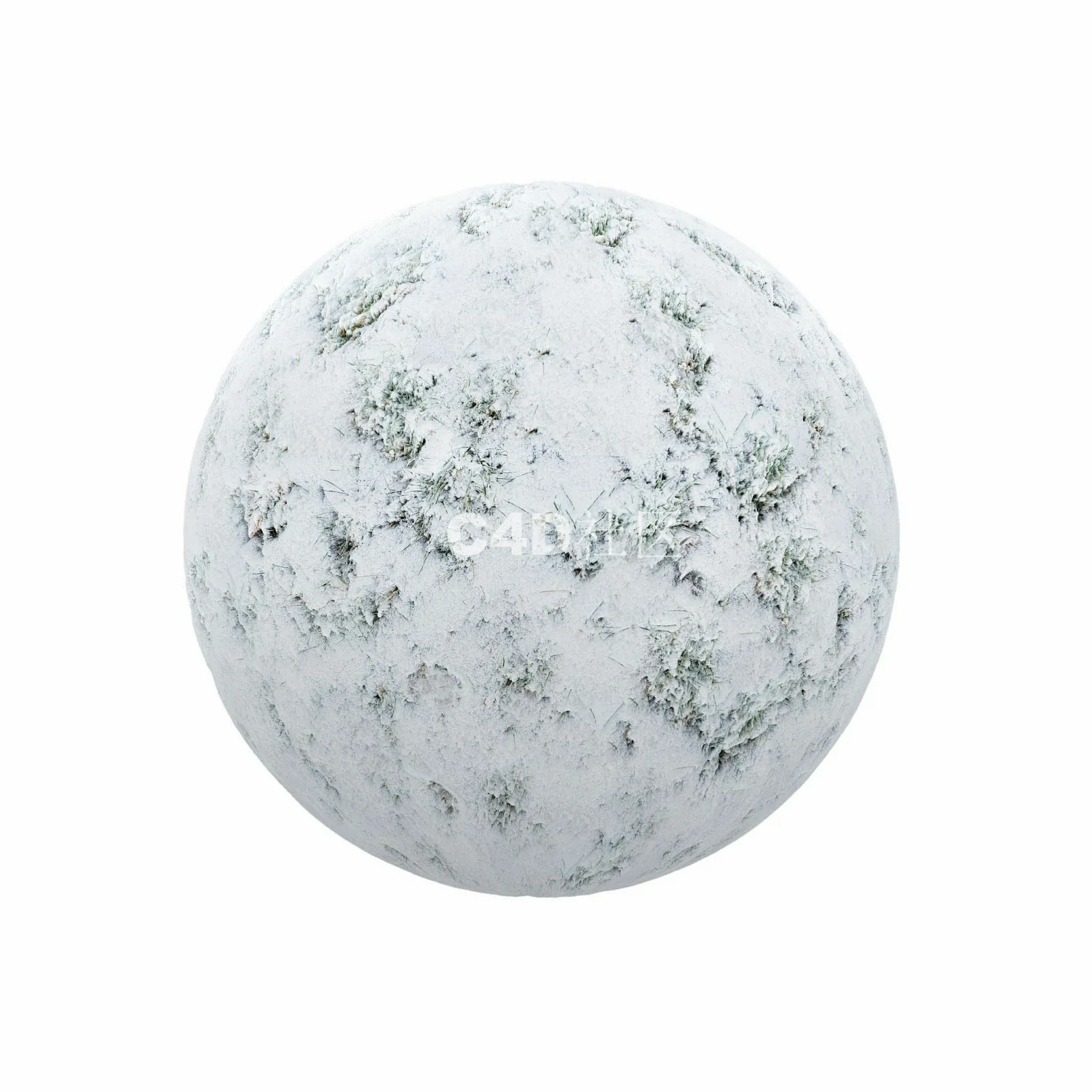 覆盖草的雪 25050905