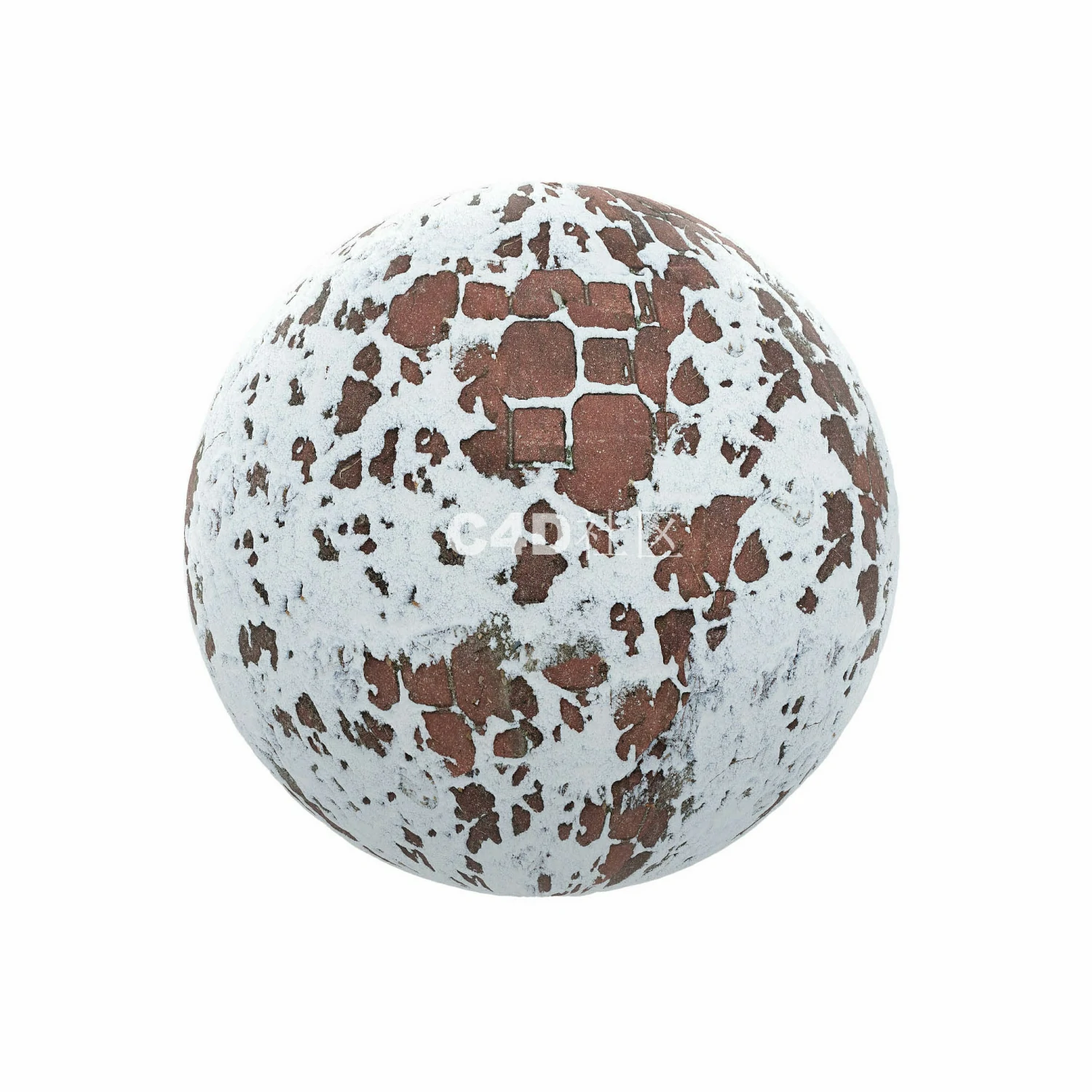 有雪的人行道 250509058