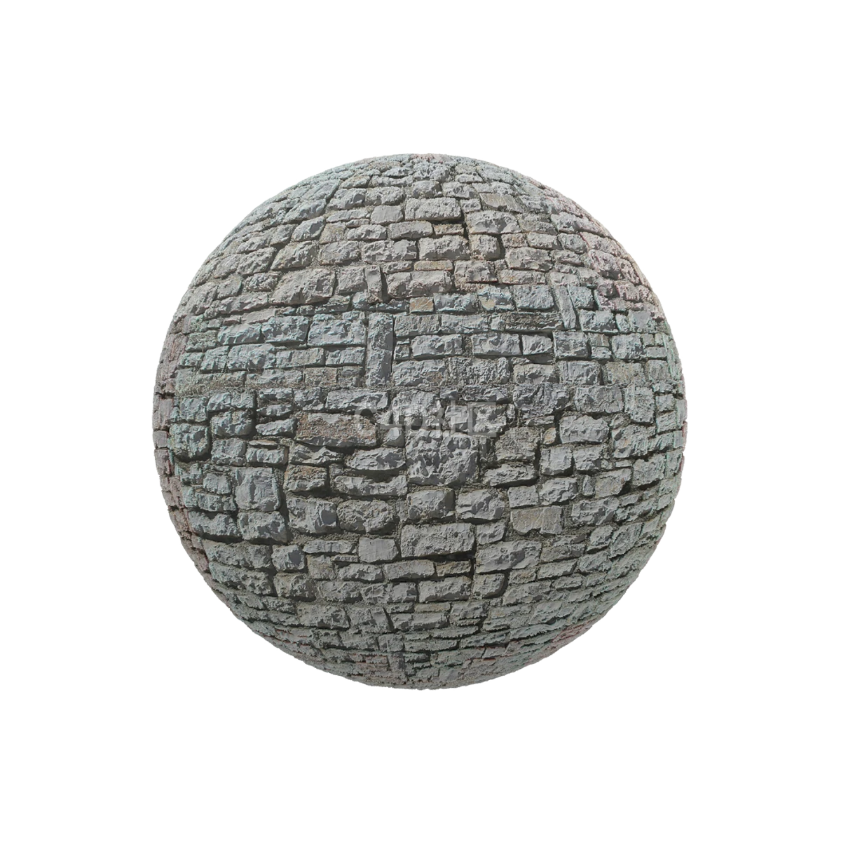 灰色铺路石头 250510513