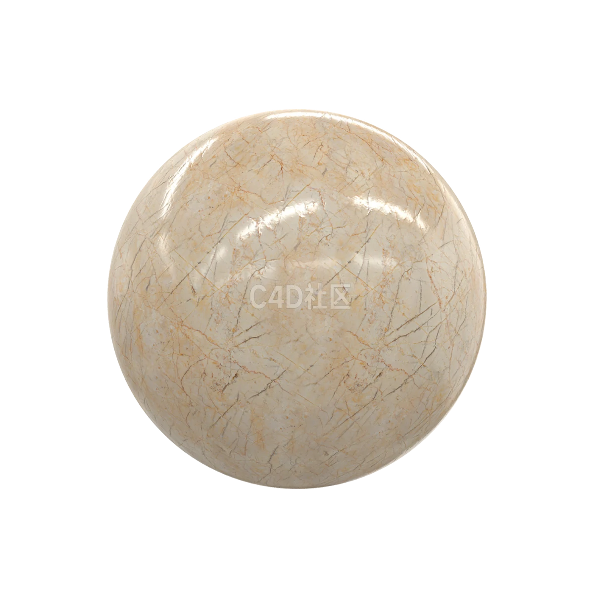 橙色大理石 250510555